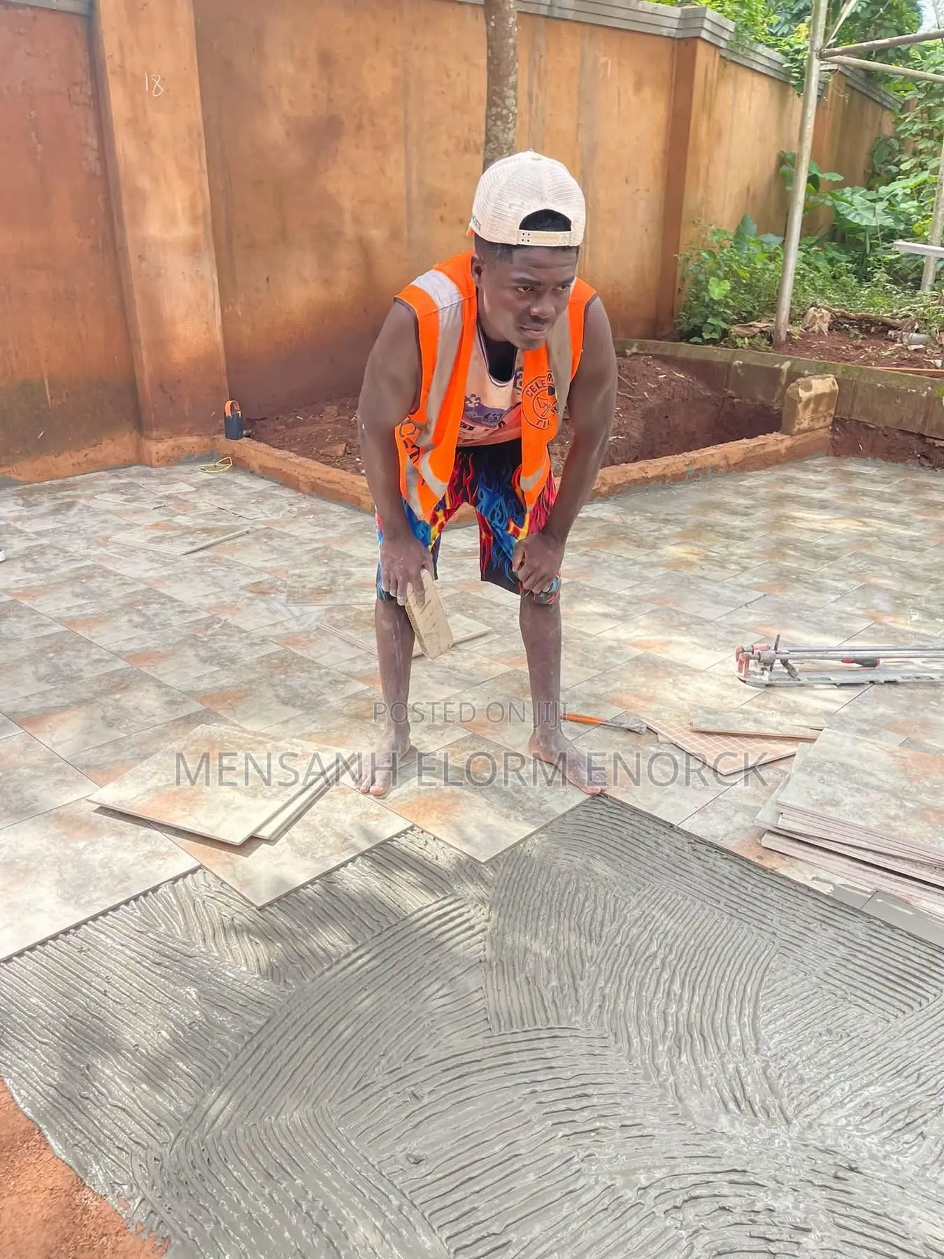 Compound Tiling Job