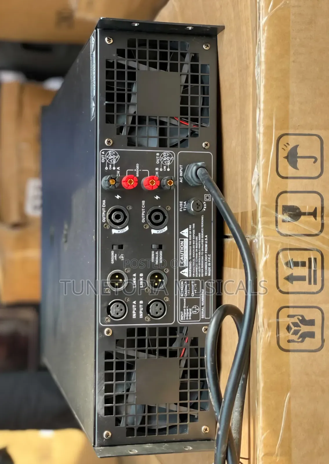 Fest HX-41500 4-Channel Professional Power Amplifier