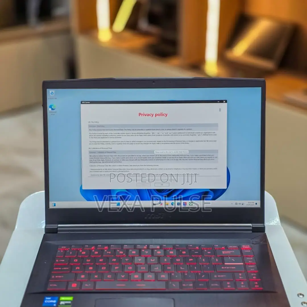 Laptop MSI GF75 Thin 8GB Intel Core i5 SSD 256GB