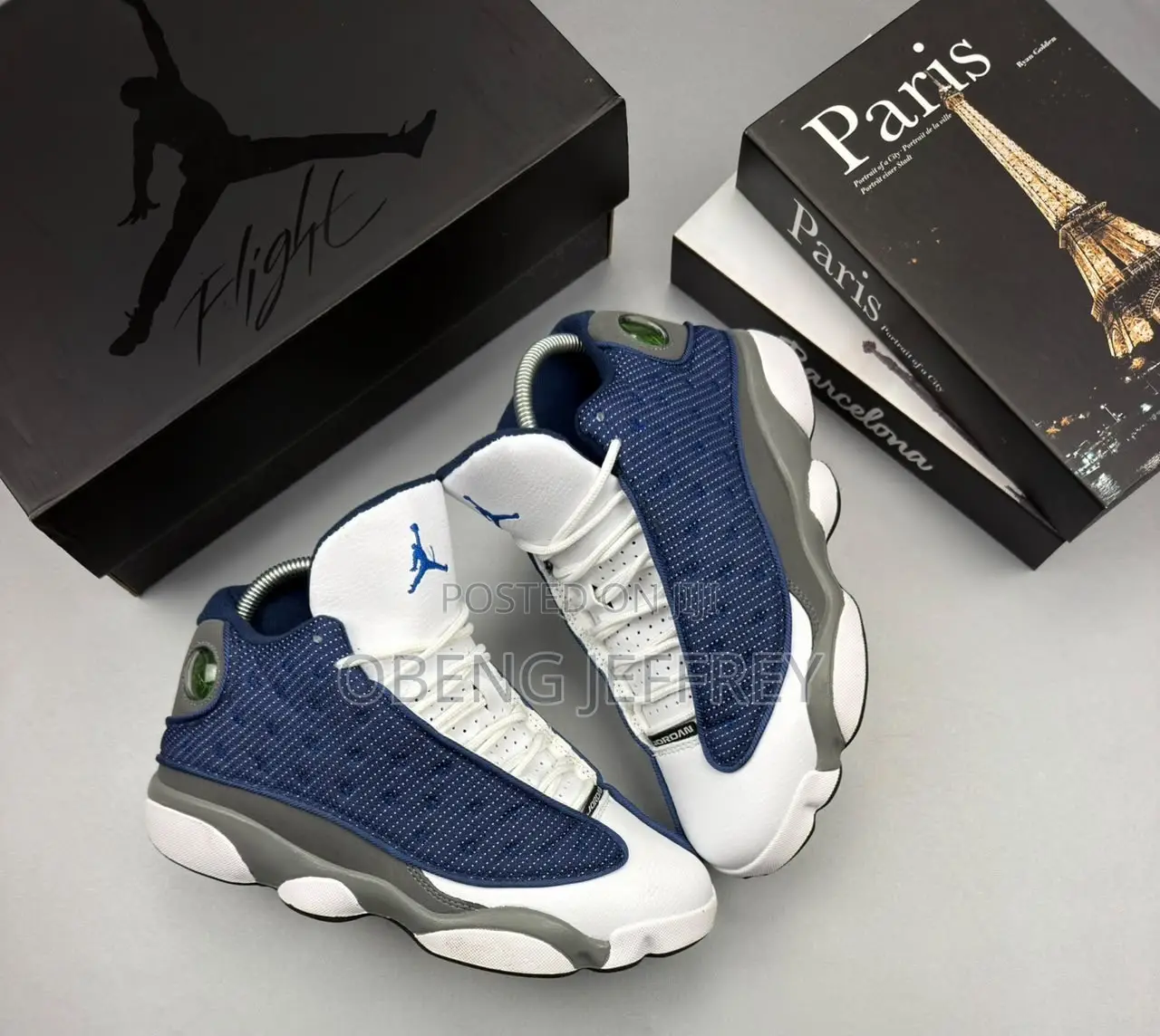 Original Air Jordan 13 French Blue