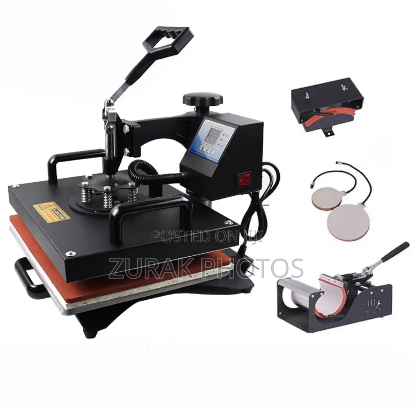 Heat Press Machine 29x38 Size 5 in 1