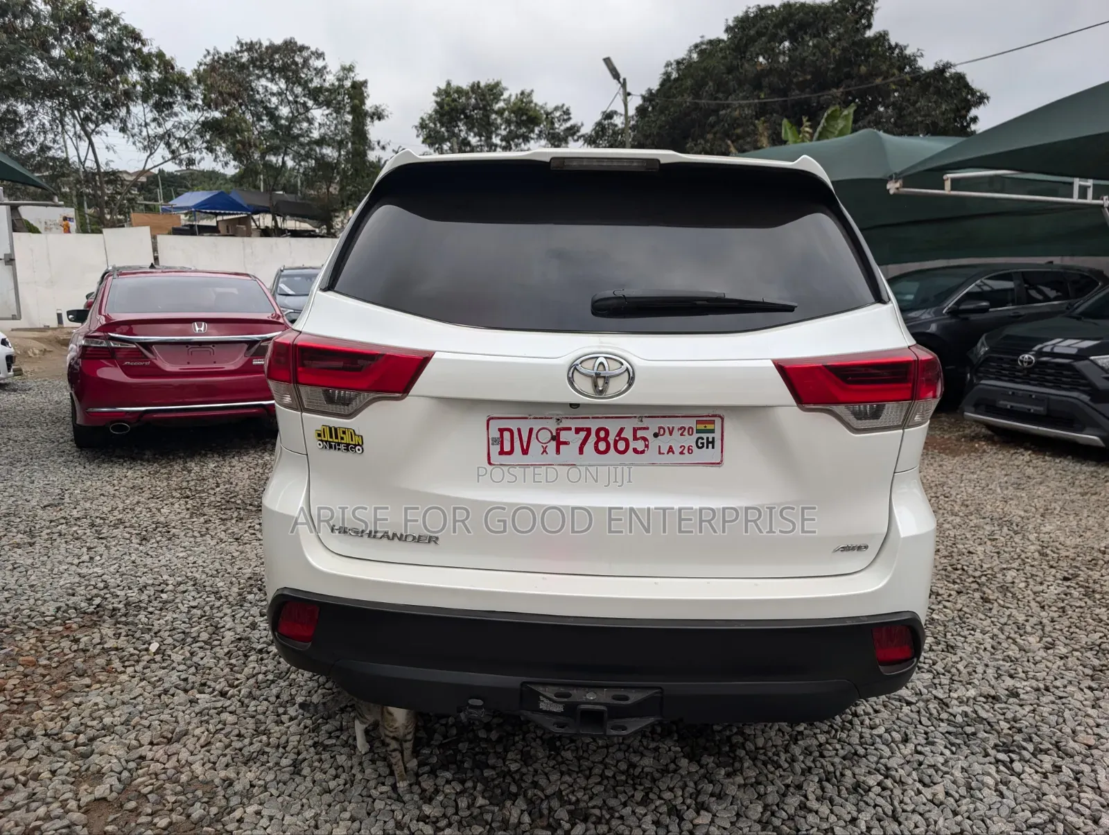 Toyota Highlander LE 2019 White