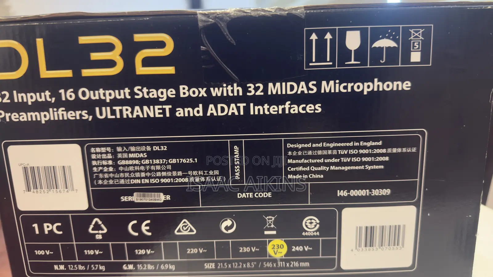 Midas DL32