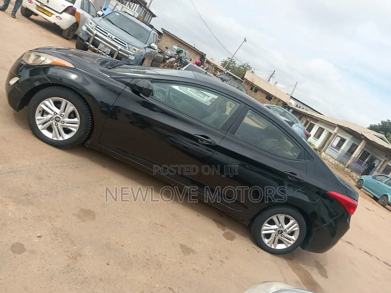 Hyundai Elantra Limited Sedan FWD (1.8L 4cyl 6A) 2013 Black