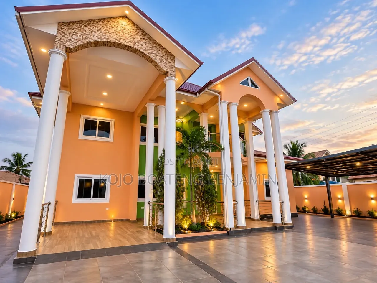 6bdrm House in Ghana Flag for rent