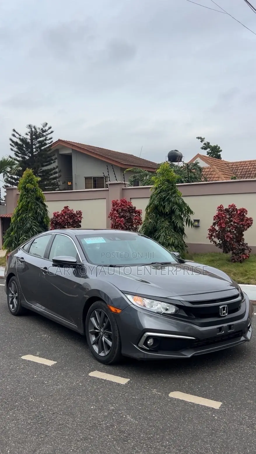 Honda Civic EX Sedan 2019 Gray