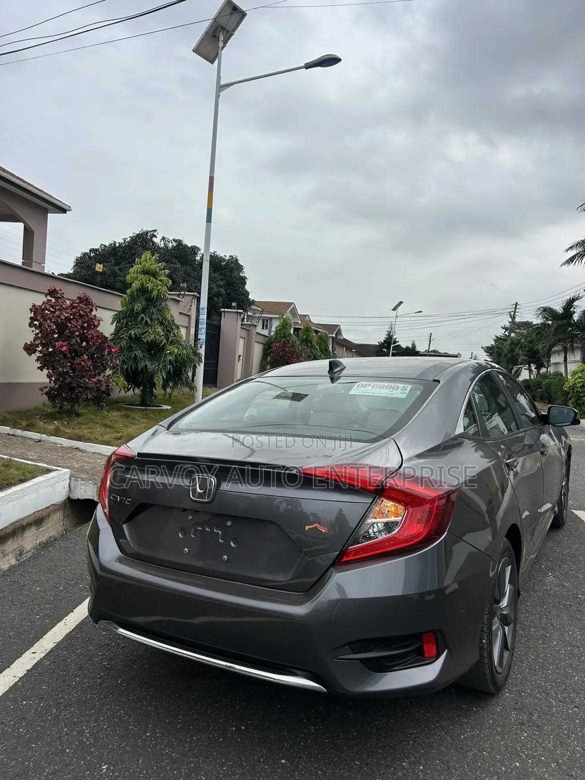 Honda Civic EX Sedan 2019 Gray