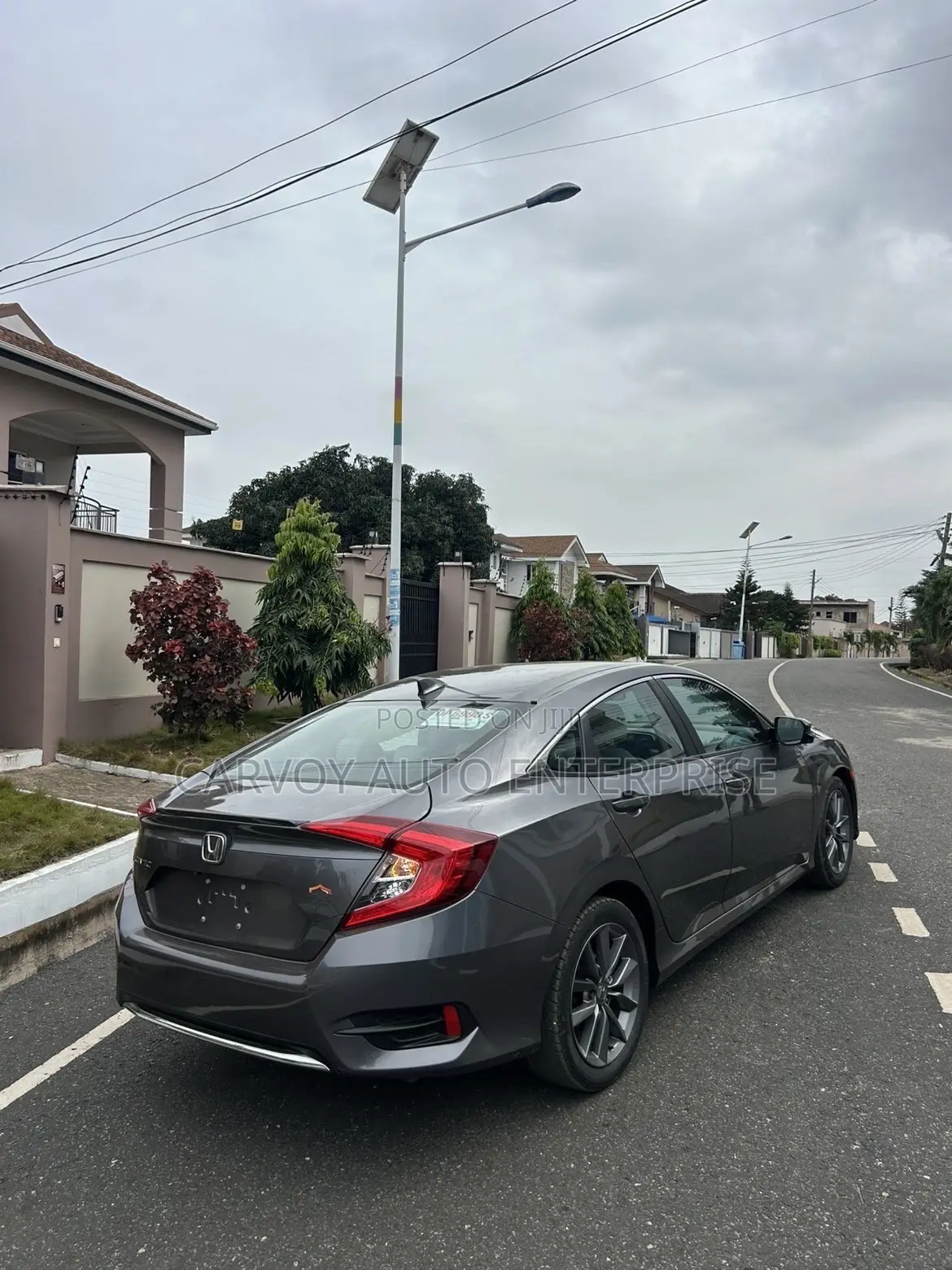 Honda Civic EX Sedan 2019 Gray