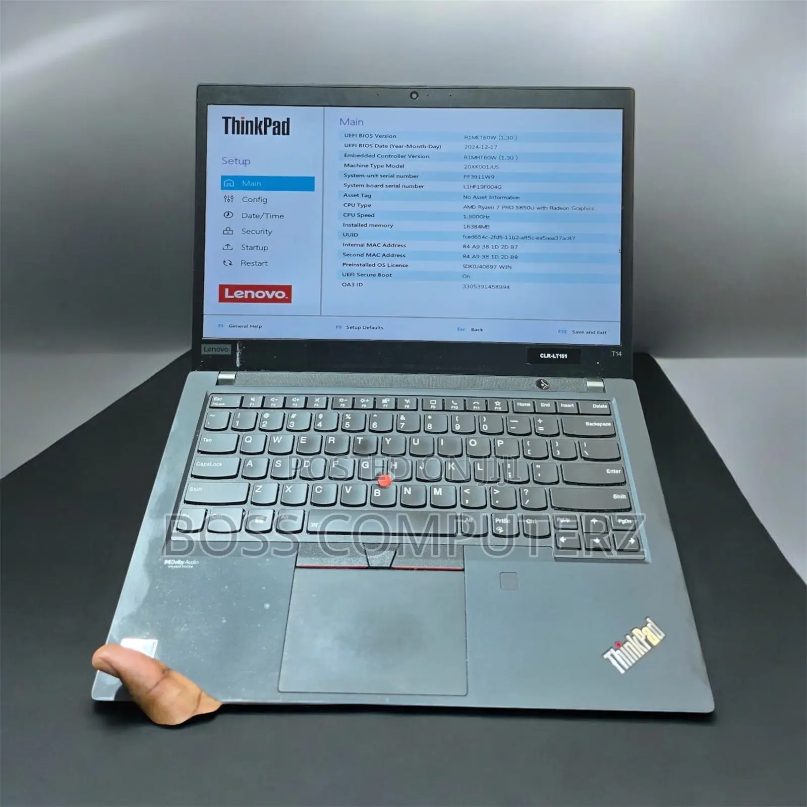 Laptop Lenovo ThinkPad T14 16GB AMD Ryzen 7 SSD 512GB