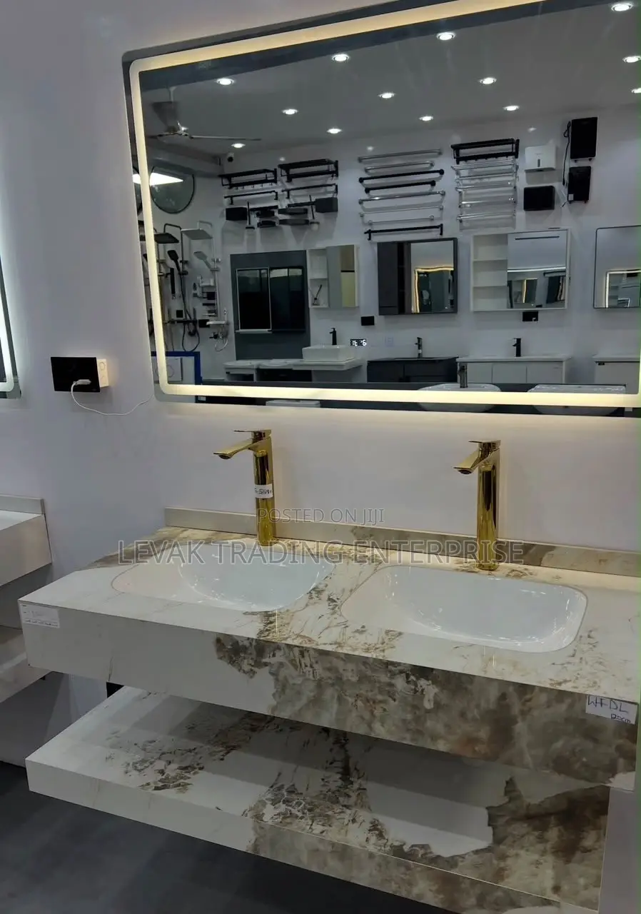Cabinet Basin - Bathroom Cabinet, Wooden Basin
