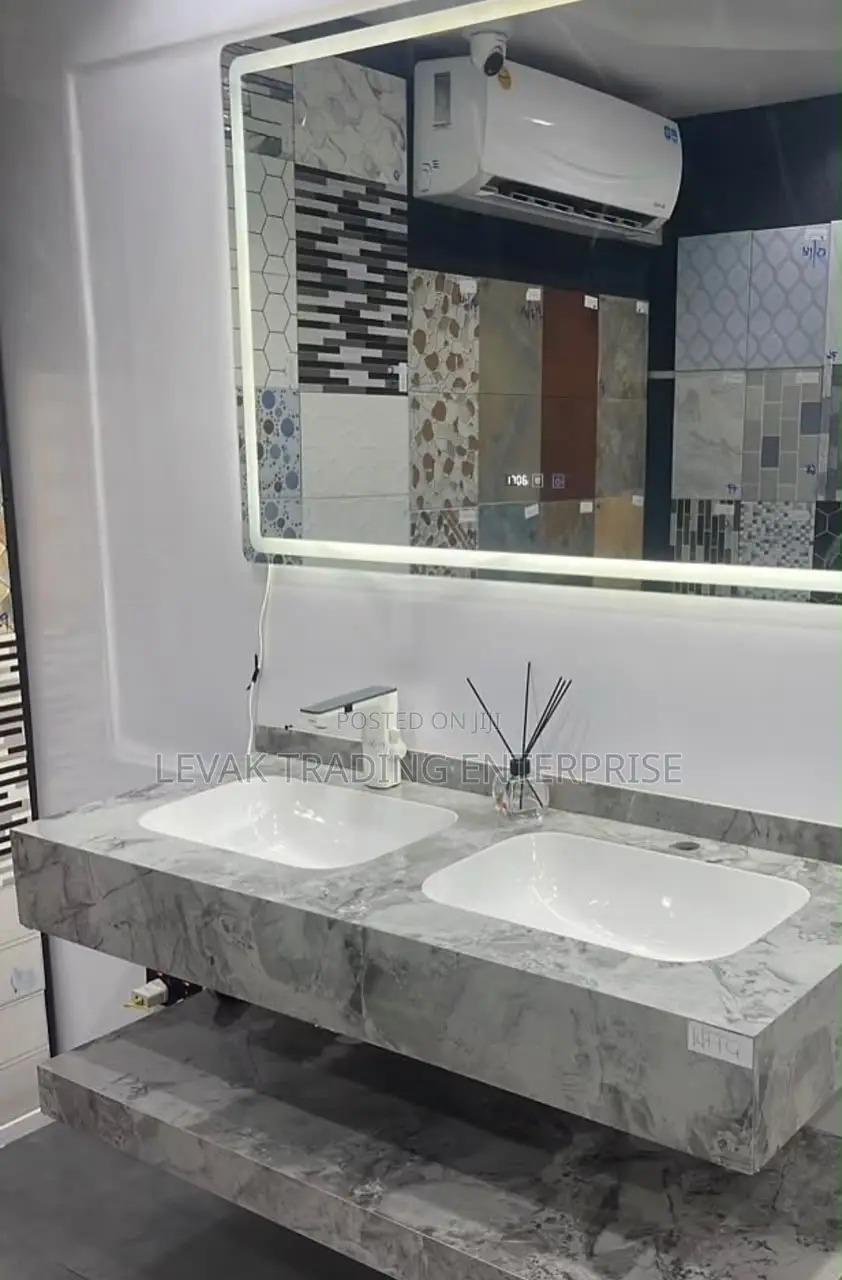 Cabinet Basin - Bathroom Cabinet, Wooden Basin
