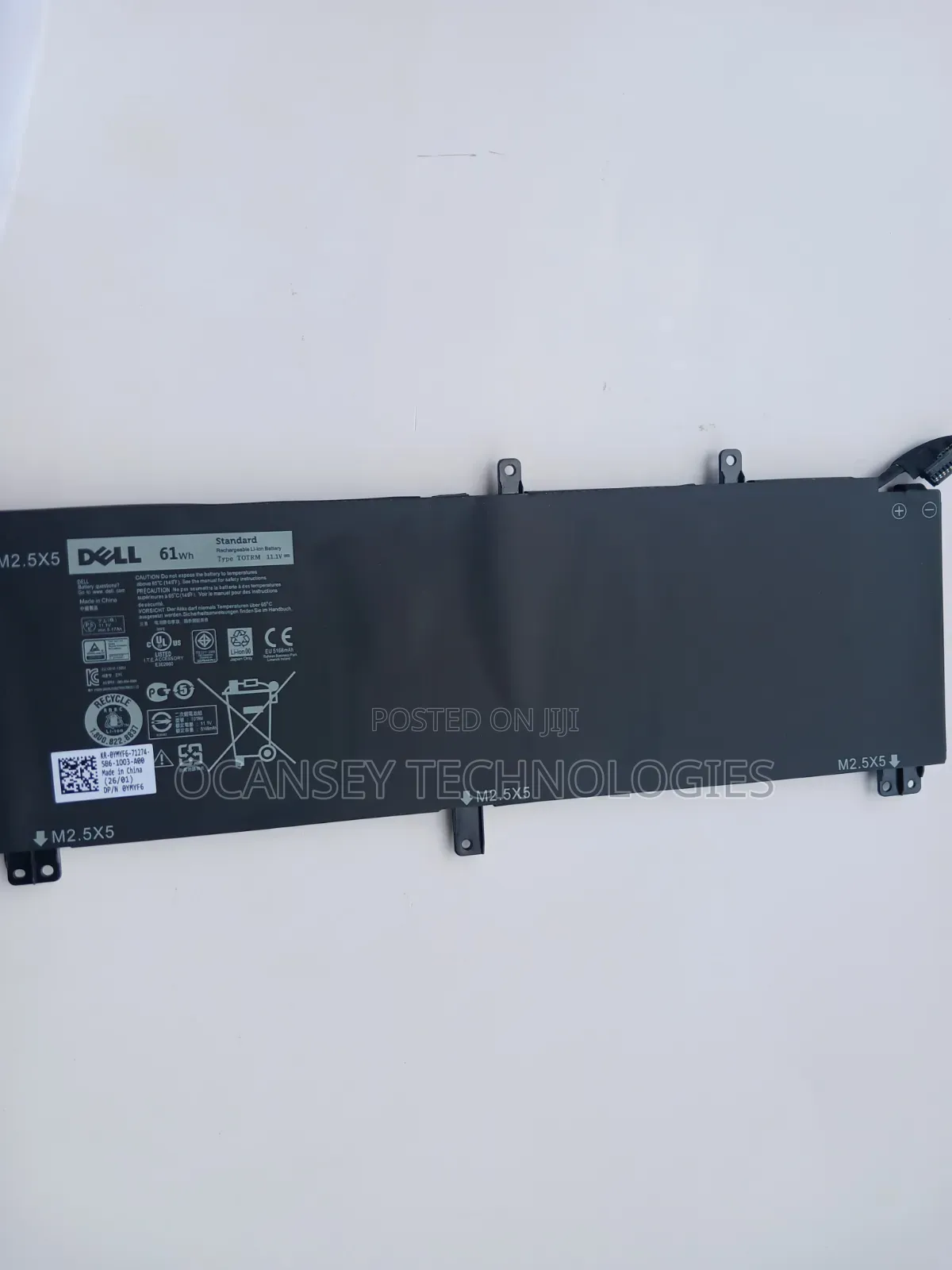 Original Dell TOTRM Battery for Precision M3800 Dell XPS 9530