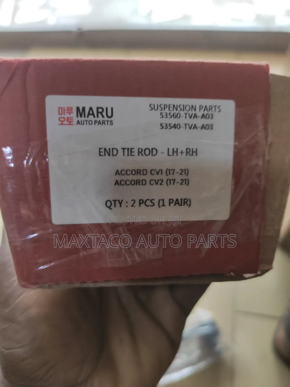 Maru Tie Rod Ends for Honda Accord 2018-2025