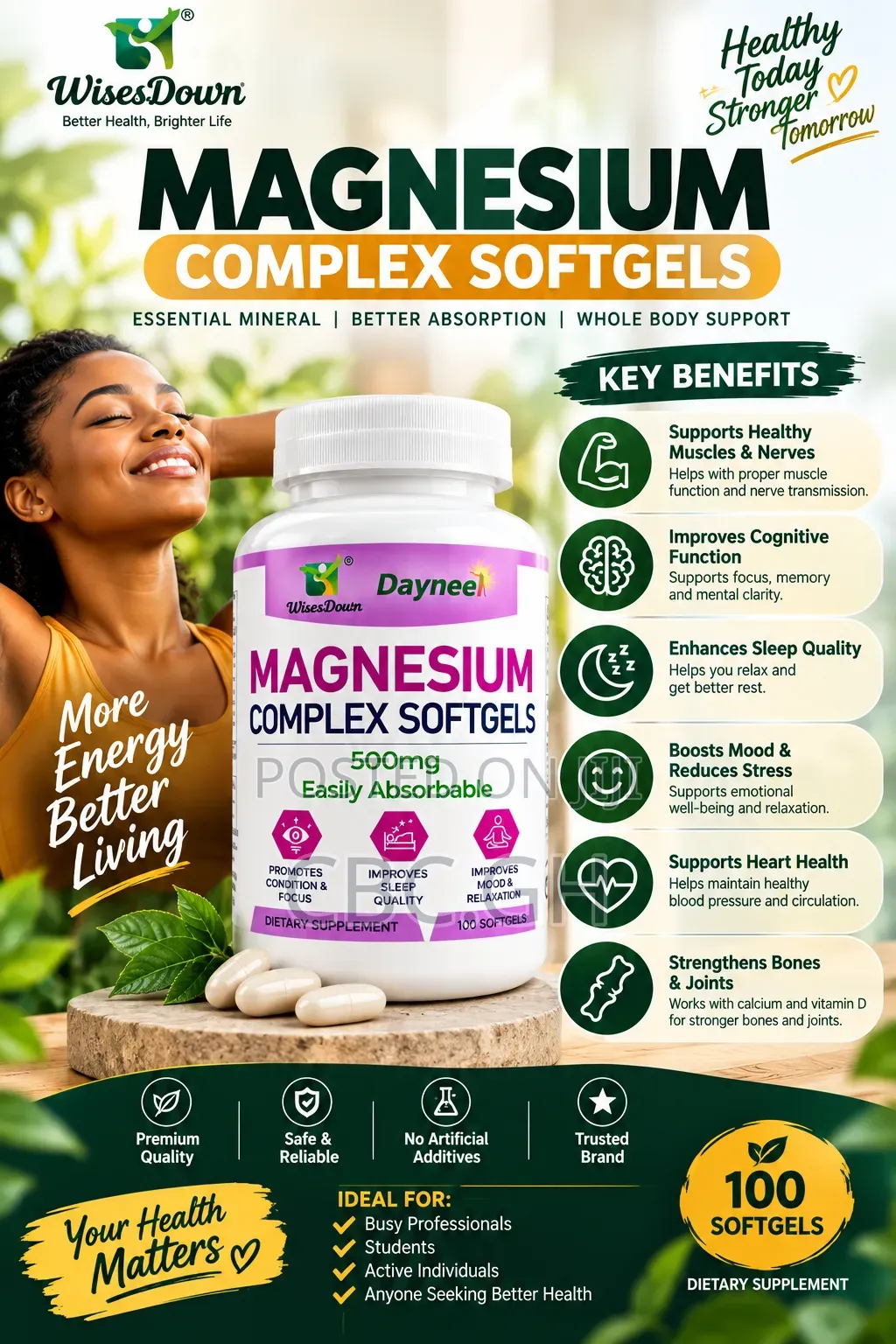 Magnisium Complex 500mg (Original)