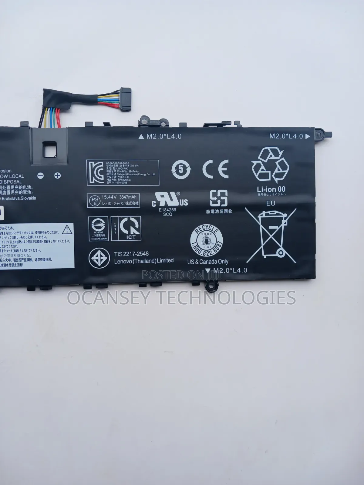 Original Lenovo L19M4PH3 Battery for Yoga Slim 7 Pro