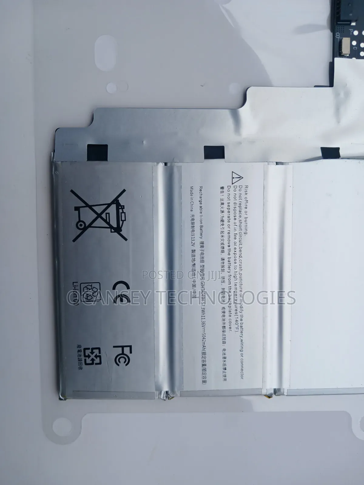 Microsoft Surface G3HTA050H G3HTAO49H SURFACE Book 2 Battery 1834 1835