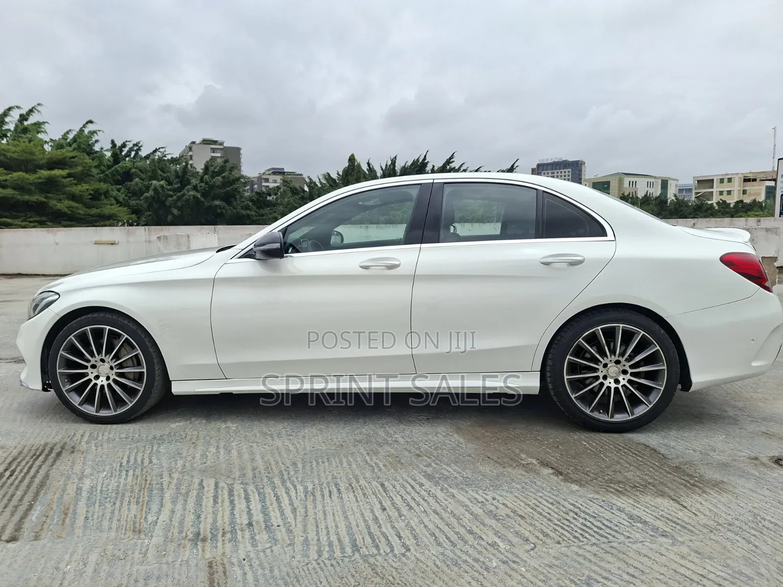 Mercedes-Benz C300 Sport 4Matic Sedan AWD (2.0L 4cyl 7A) 2017 White