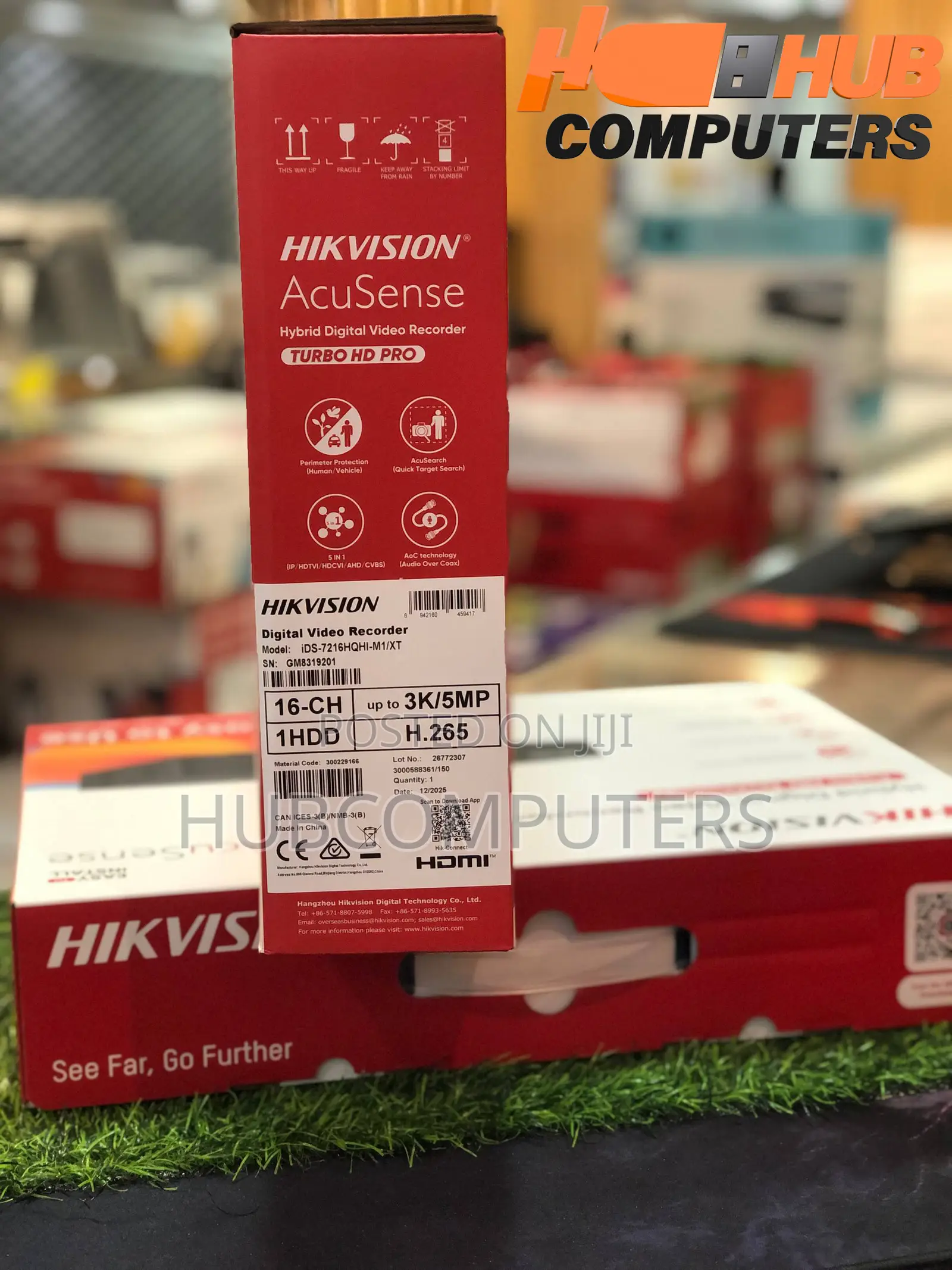 Hikvision IDS-7216HQHI-M1/XT /5mp AcuSense 16 Channel DVR