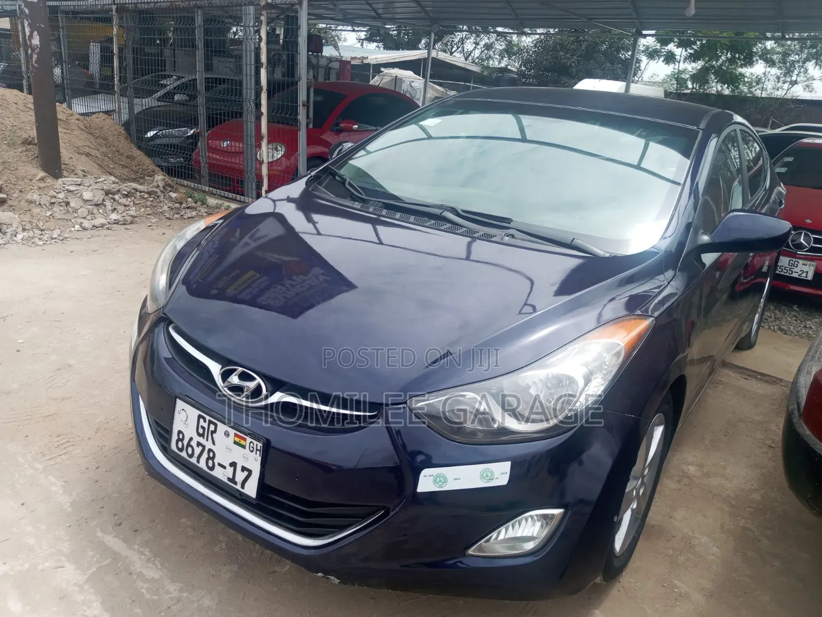 Hyundai Elantra GLS Sedan FWD (1.8L 4cyl 6A) 2013 Blue