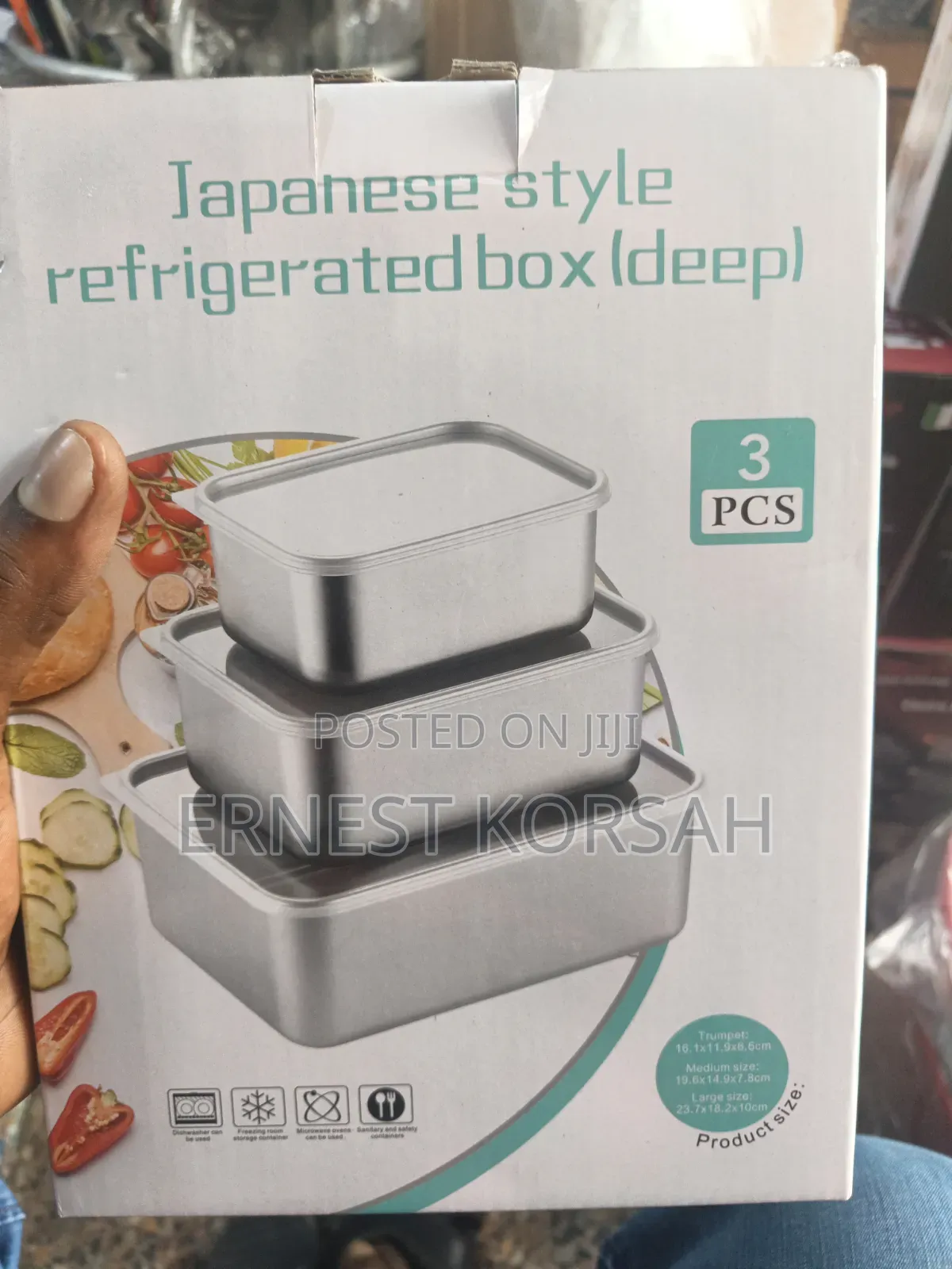 3 Sets Storage Containers