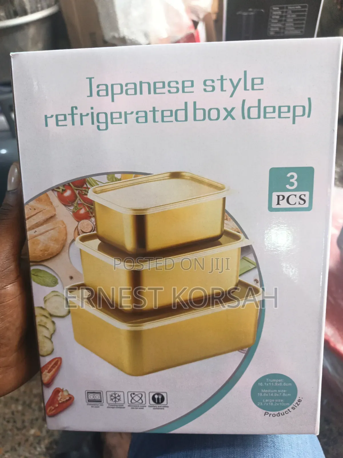 3 Sets Storage Containers