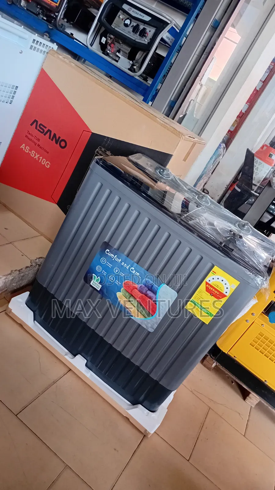 Asano 10kg Top Load Semi Automatic Washing Machine 10kg Twin Tub
