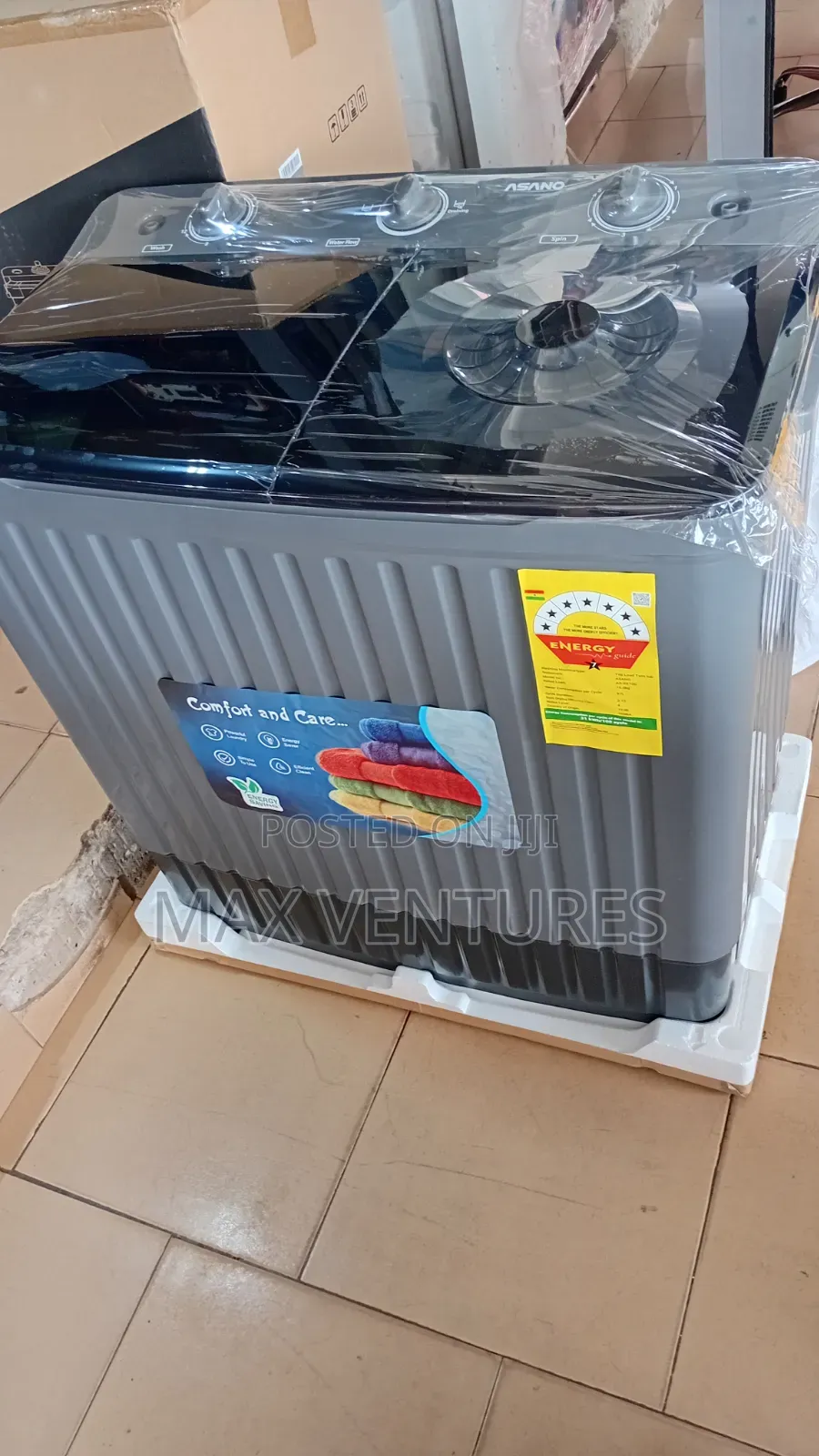 As-Sx10g 10KG Asano 10kg Semi Auto Twin Tub Washing Machine