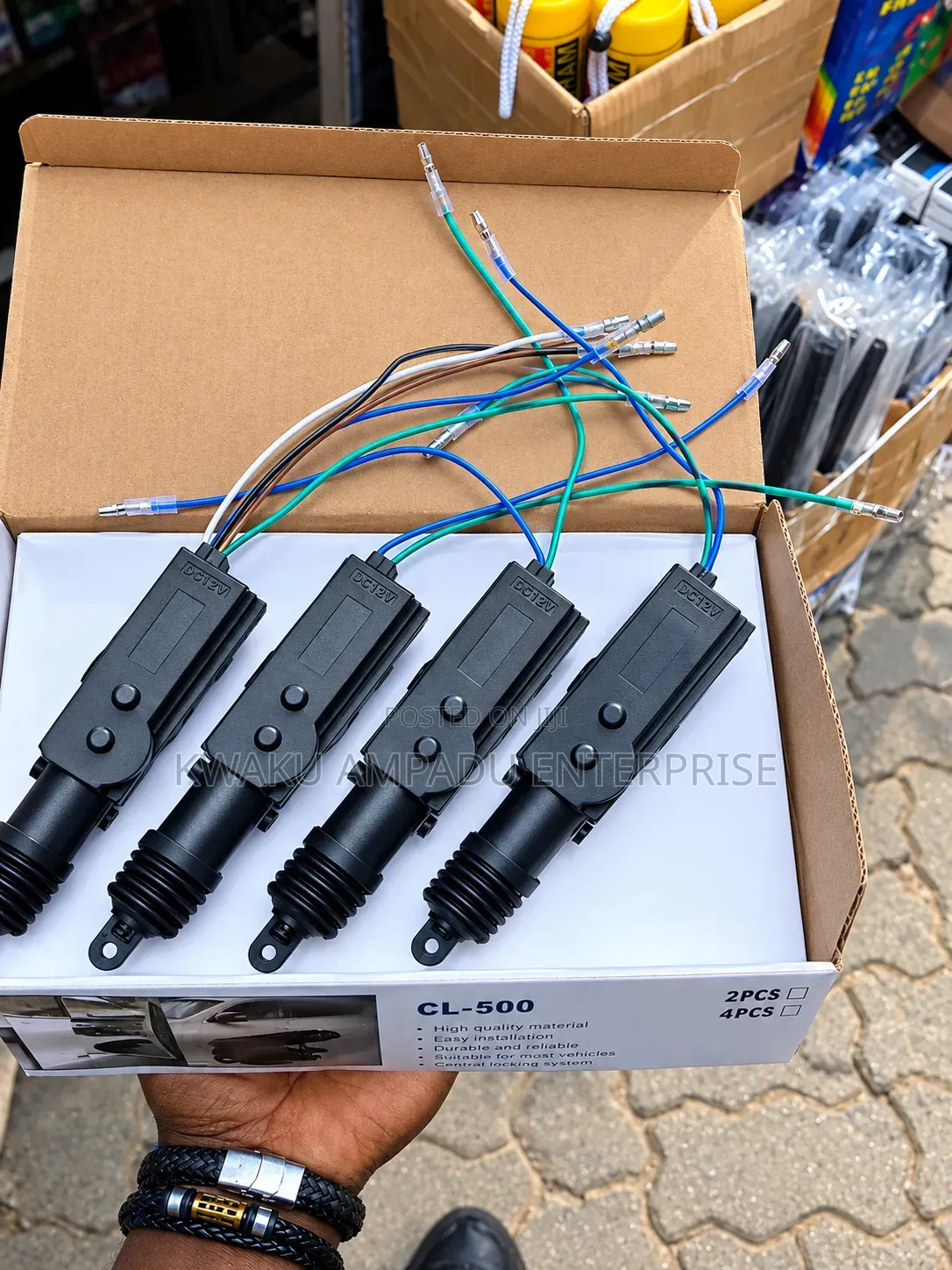 Car Central Locking System – Universal 4 Door (Full Set)