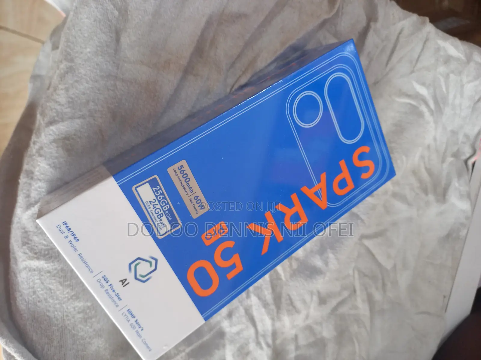 New Tecno Spark 50 Pro 256 GB Black