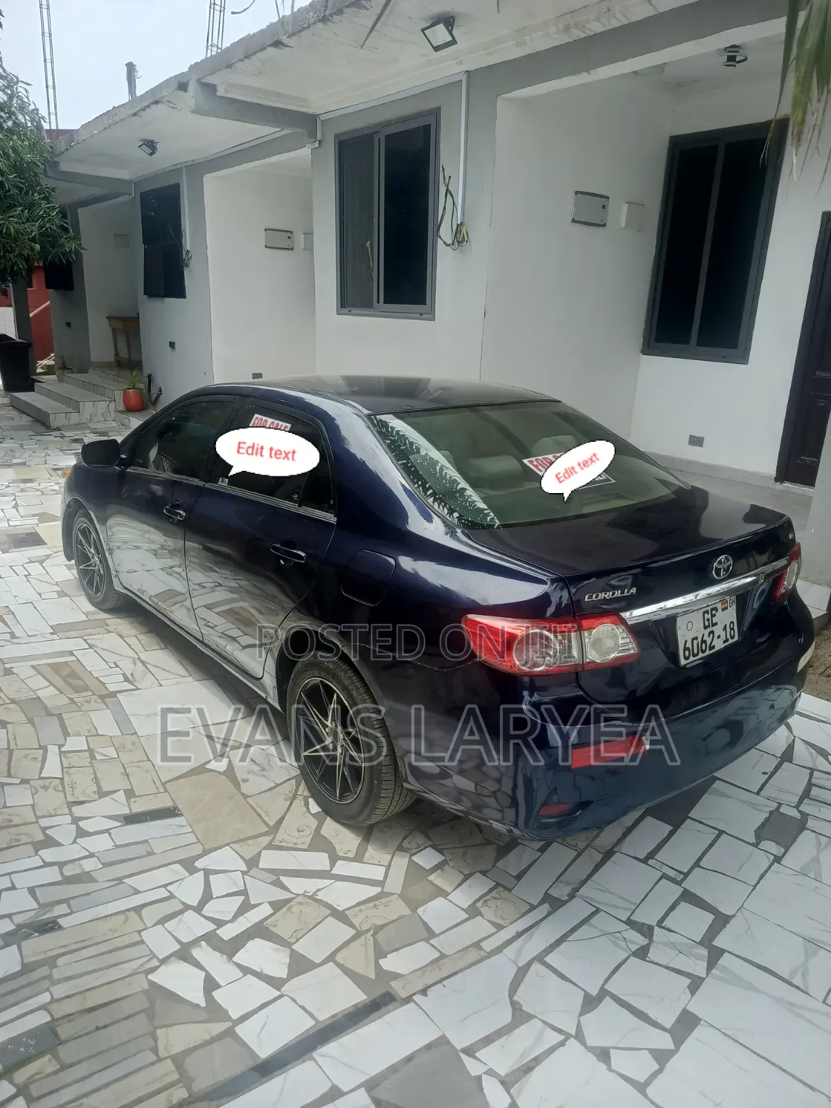 Toyota Corolla 2013 Blue