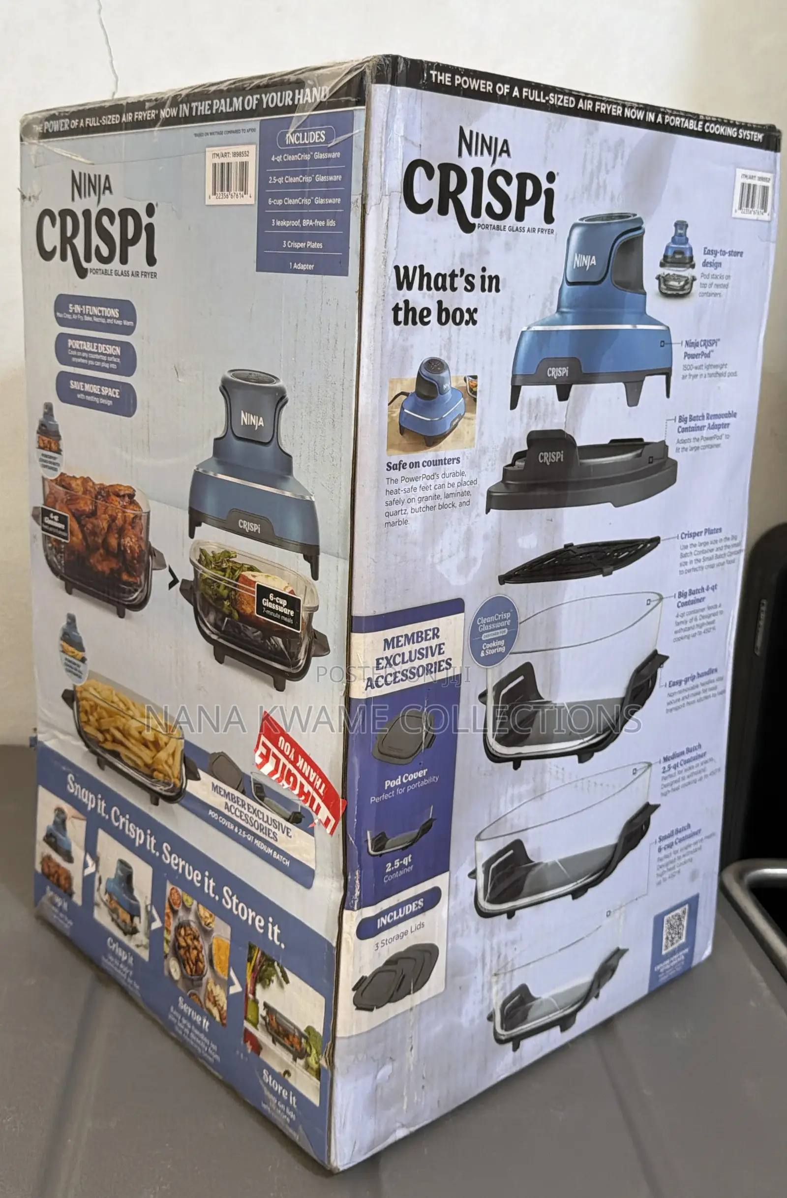 Ninja Crispi Portable Hlass Fryer