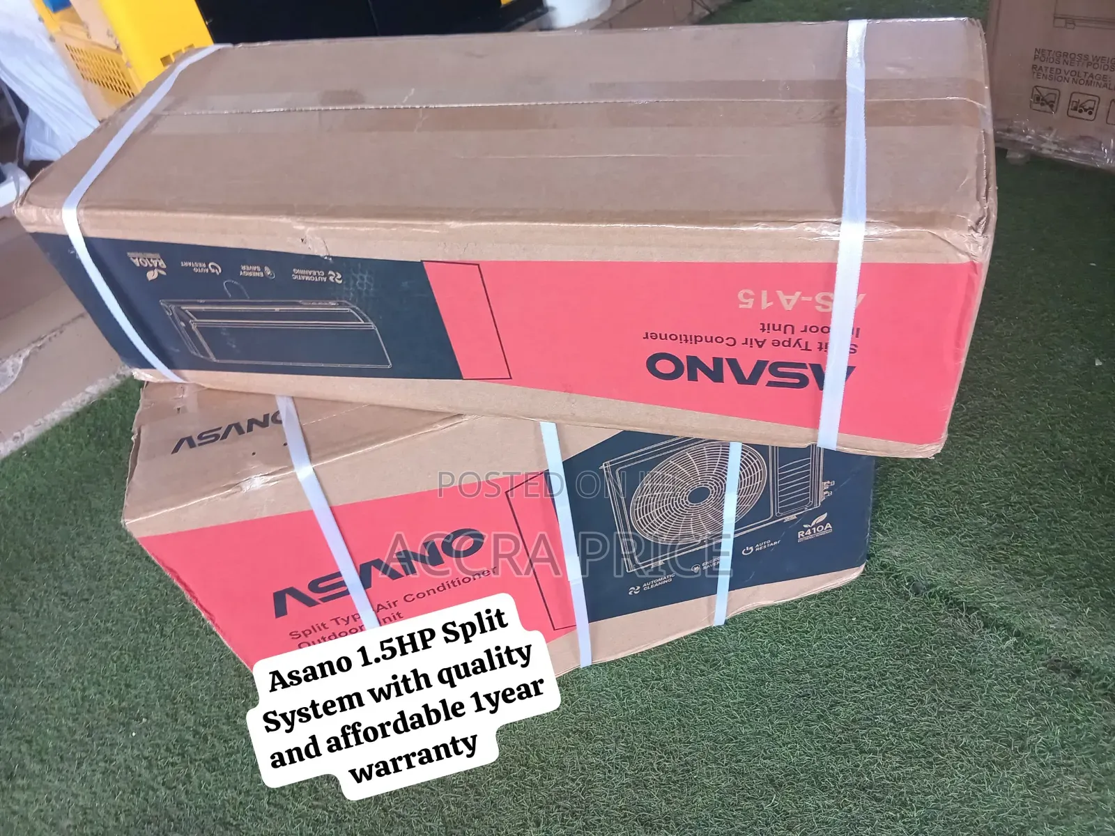 Brand New Asano 1.5HP Split AC – Quality Air Conditioner at Best Price