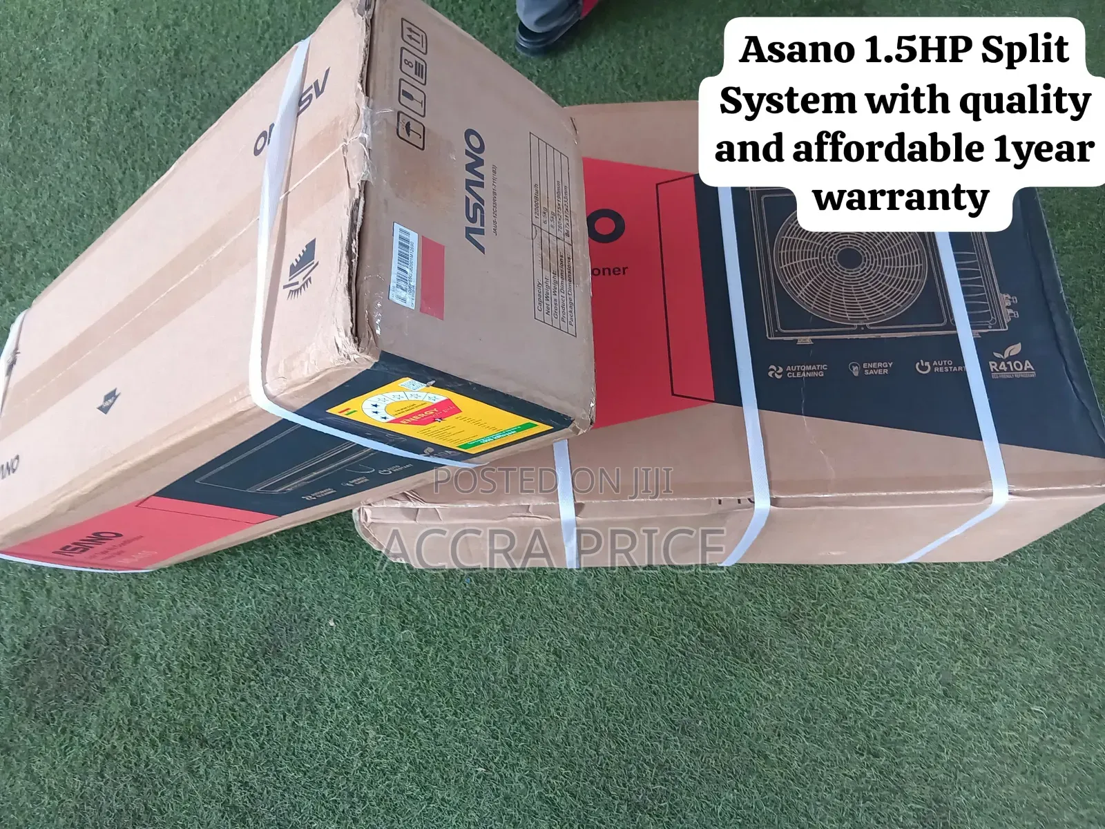 Asano 1.5HP Split AC – Powerful Airflow Comfortable Cooling