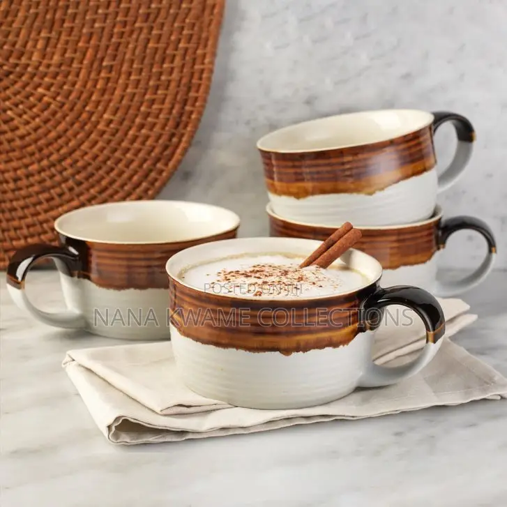 Home Essentials Oversized 4 Set Mugs