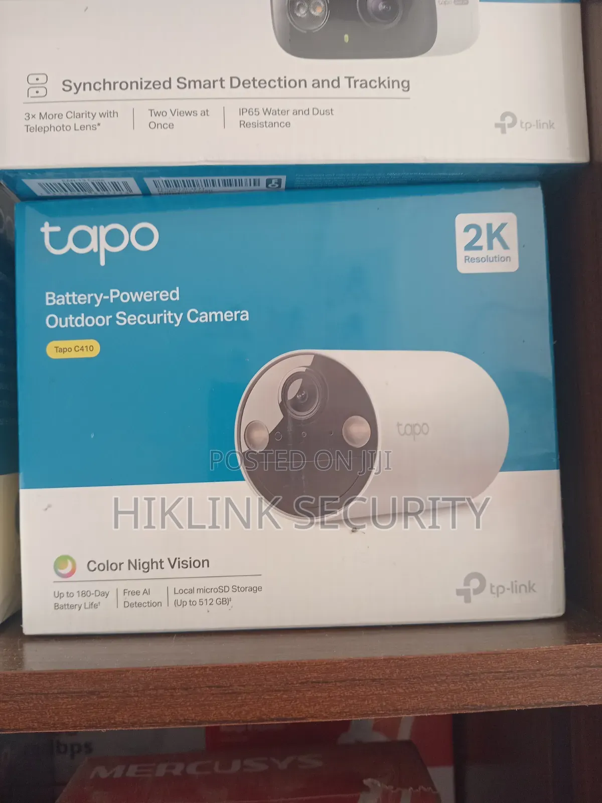 Tapo Battery Powered Outdoor Security Cameras C410