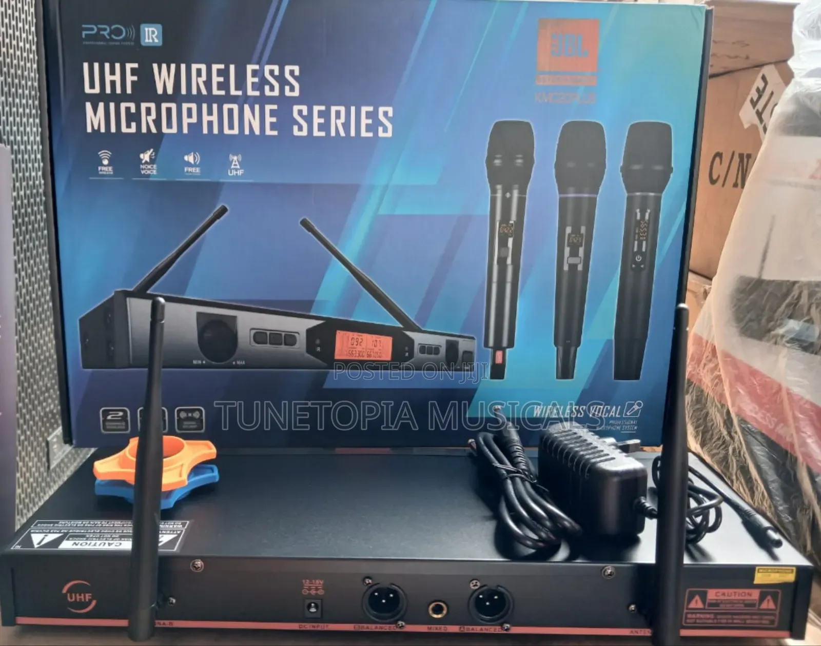 JBL KMC20PLUS 2in1 UHF Wireless Microphone
