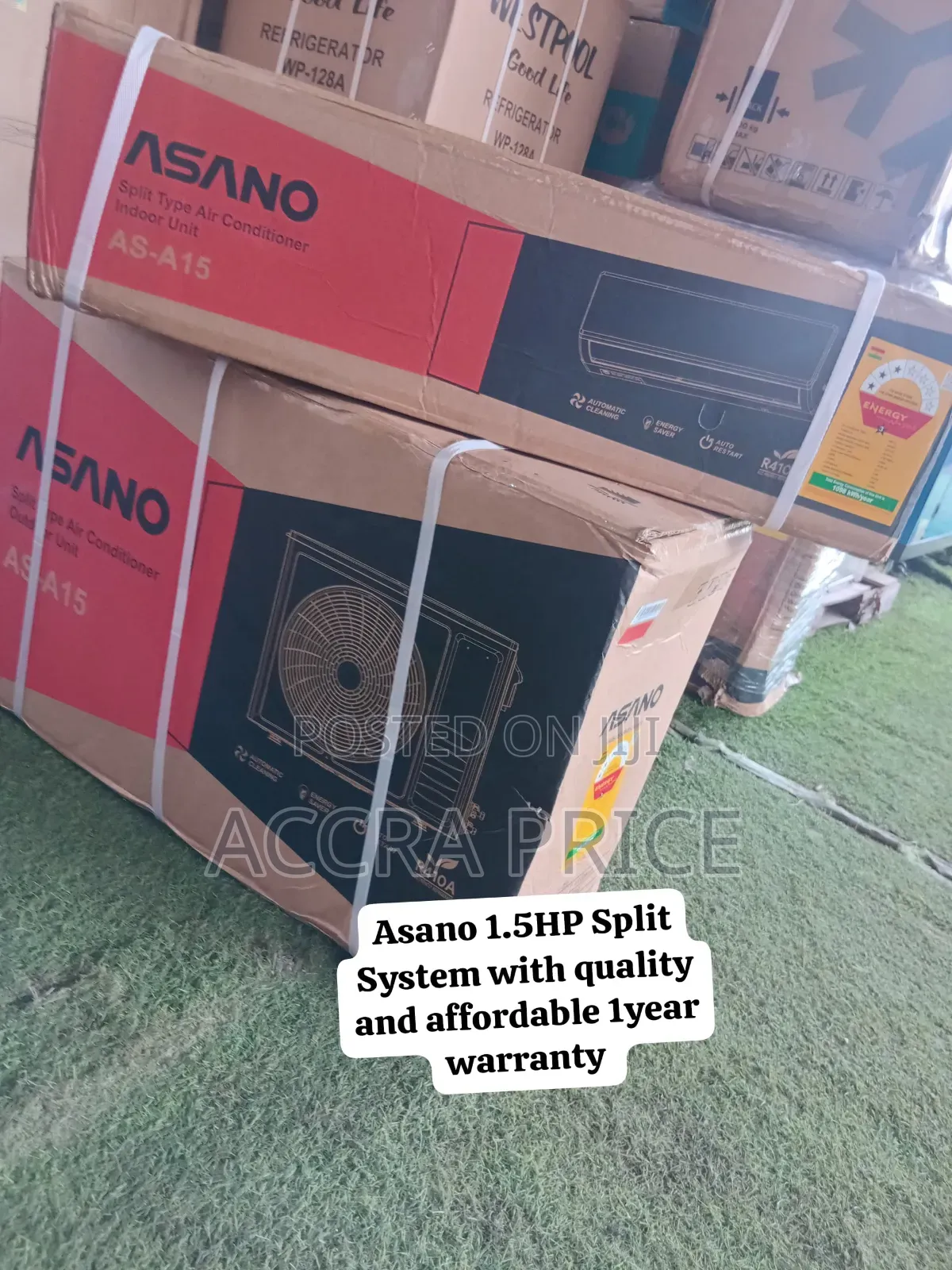 Asano 1.5HP Split System AC – Stylish Design Powerful Cooling