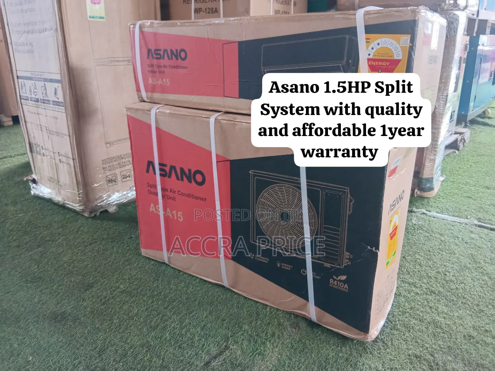 Brand New Asano 1.5HP Split AC – Affordable Cooling for Every Space