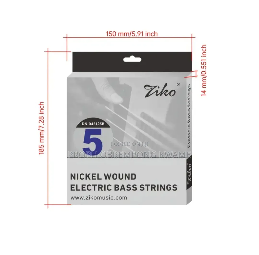 Original Black Nickel Wound Strings