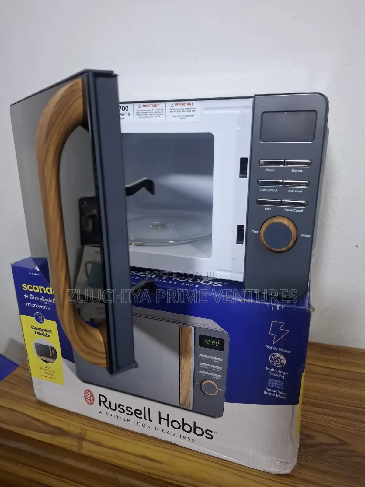 Russell Hobbs 17.l Scandi Digital Microwave From Uk