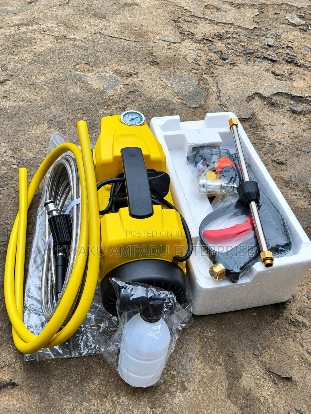Portable Electric High-Pressure Washer | Car Wash Home Cleaning