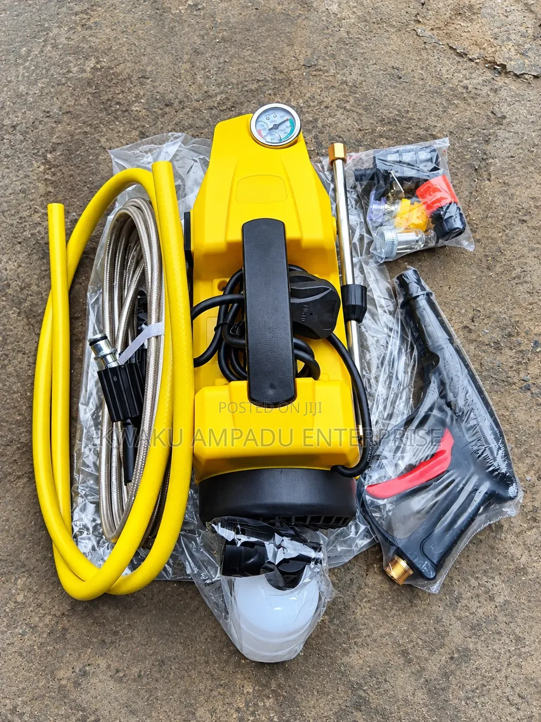 Portable Electric High-Pressure Washer | Car Wash Home Cleaning
