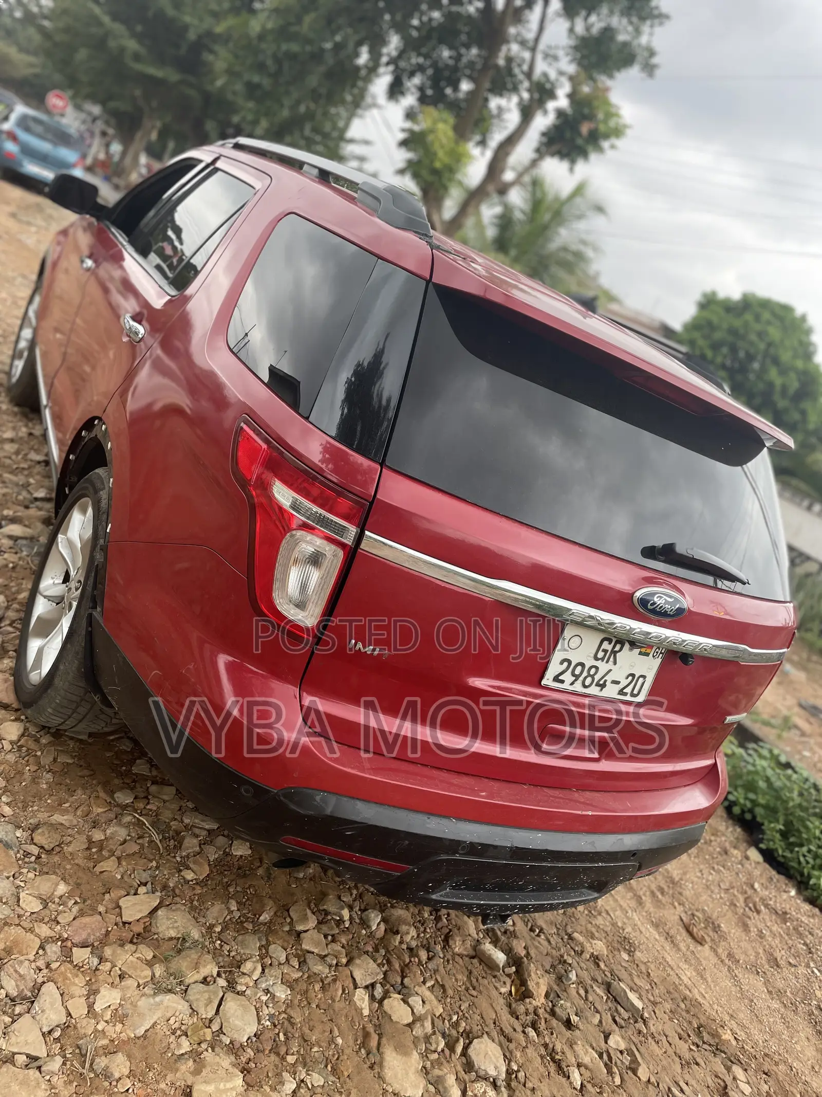 Ford Explorer Limited 4dr FWD (2.0L 4cyl 6A) 2013 Red