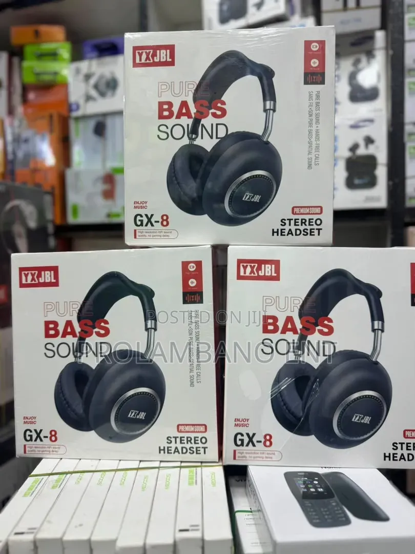 YX JBL GX-8 - Pure Bass Sound Stereo Headset