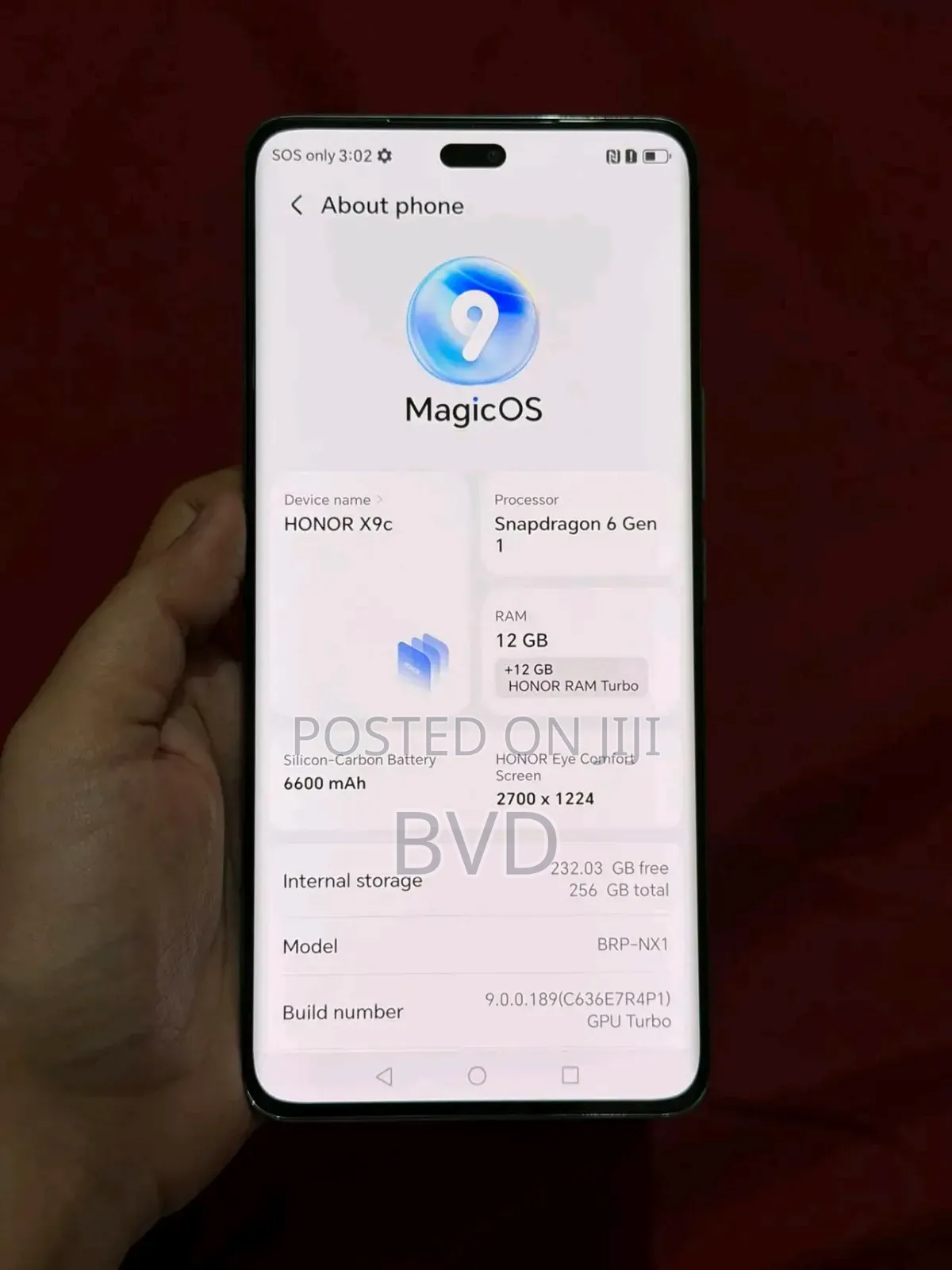 Honor X9c 256 GB Gray