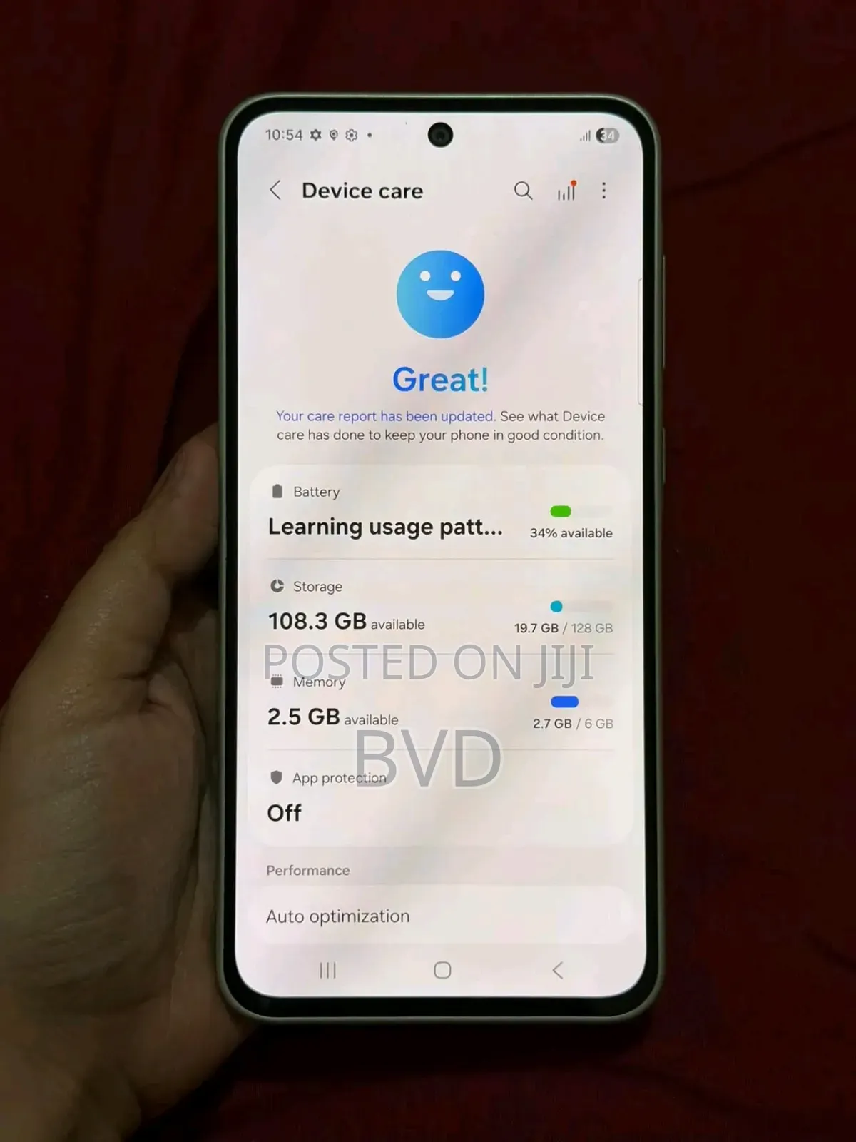 Samsung Galaxy A36 128 GB Yellow