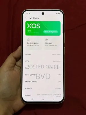 Infinix Hot 60 Pro 256 GB Gray