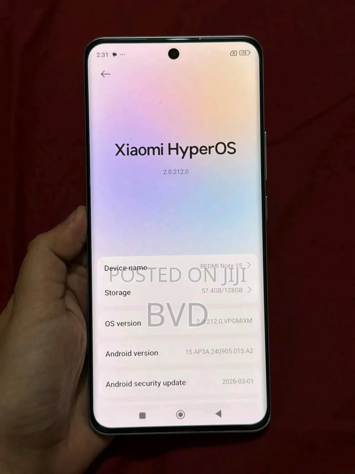 Xiaomi Redmi Note 15 128 GB Gray