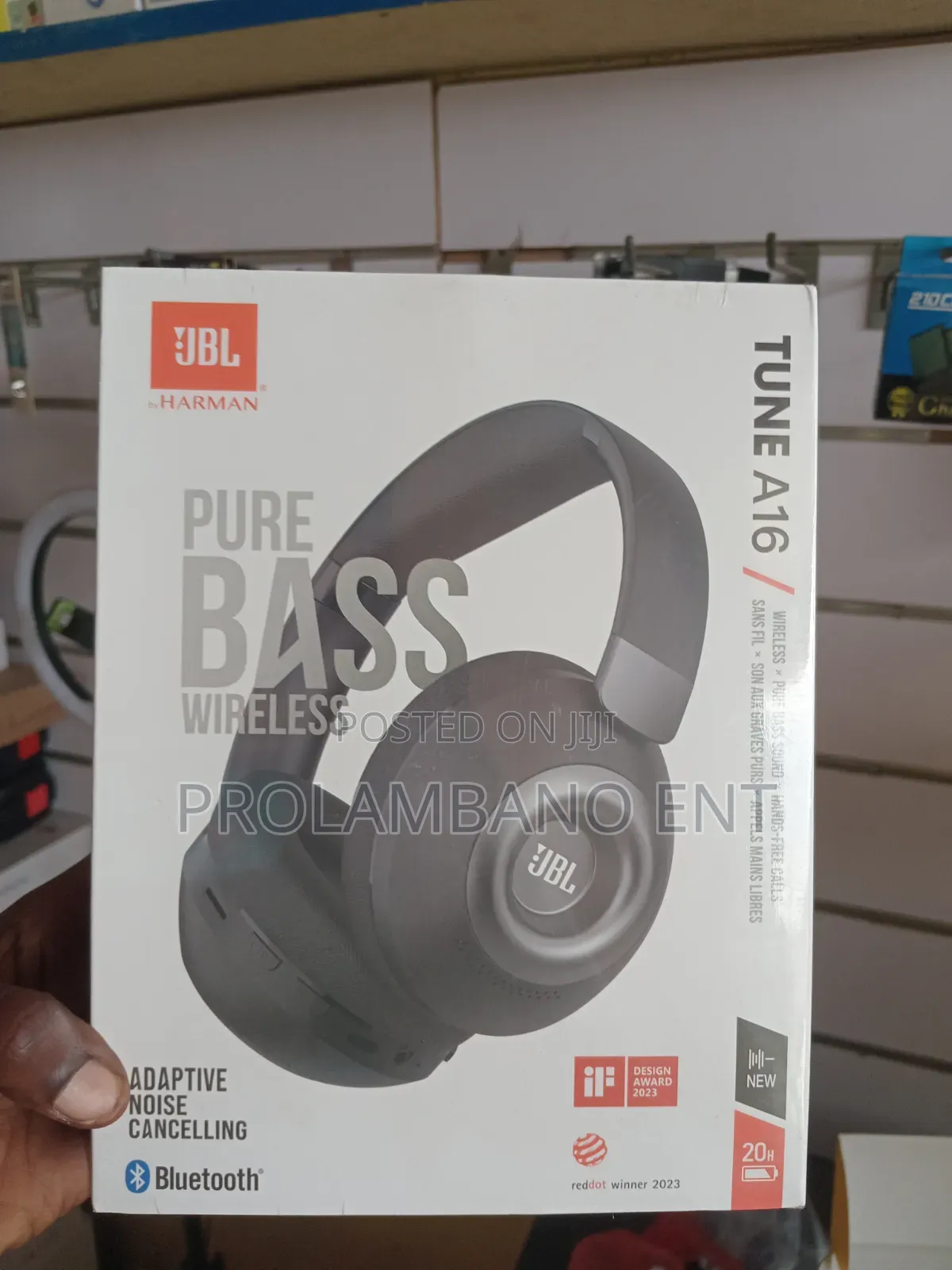 JBL Tune A16 - Pure Bass Wireless