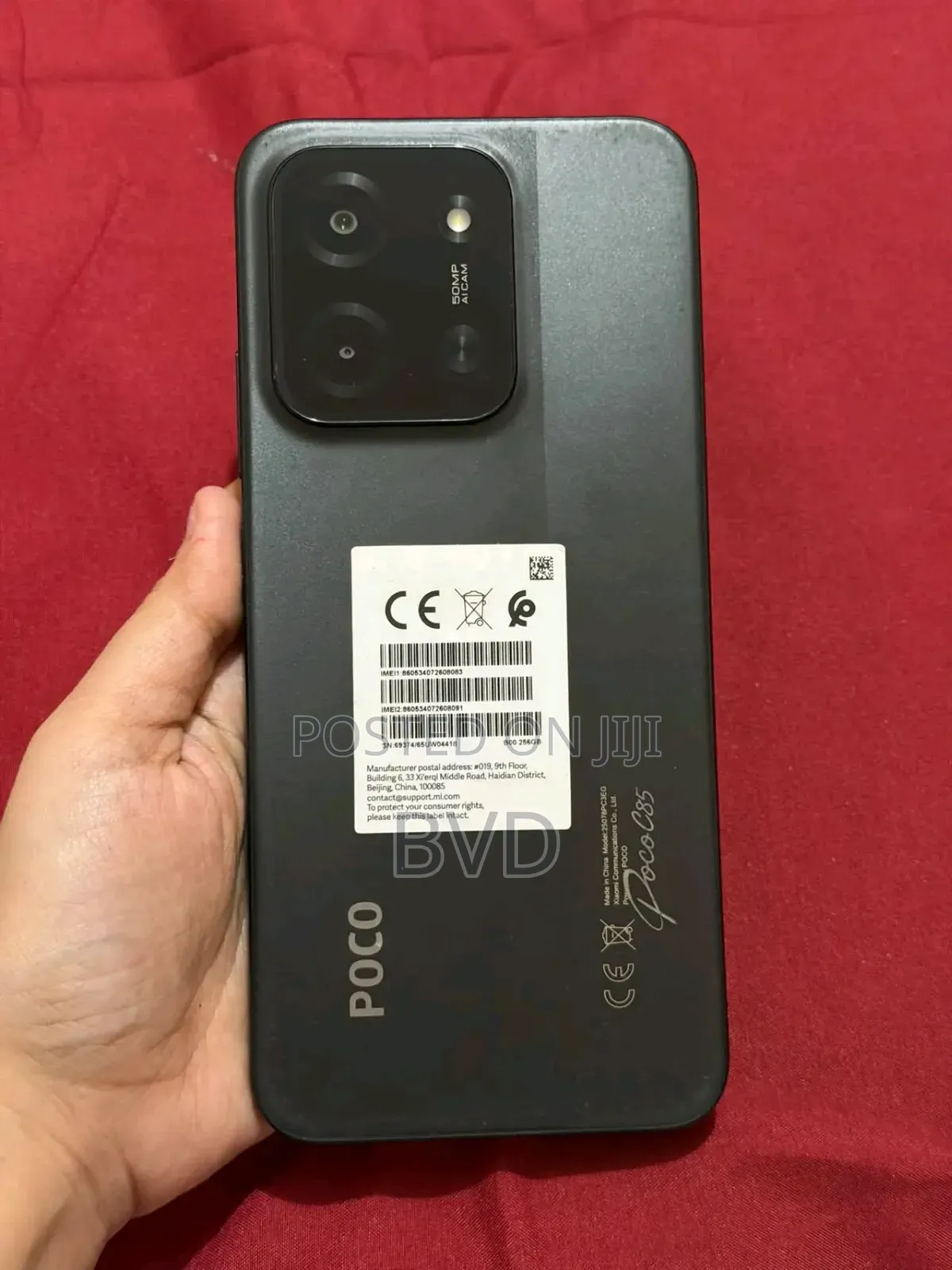 Xiaomi Poco C85 4G 256 GB Black